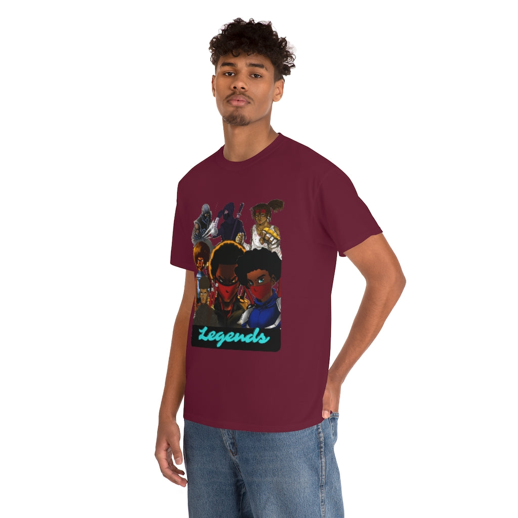 legacy of legends  Heavy Cotton Tee