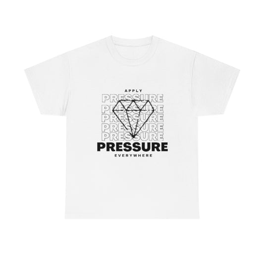 APPLY PRESSURE Heavy Cotton Tee