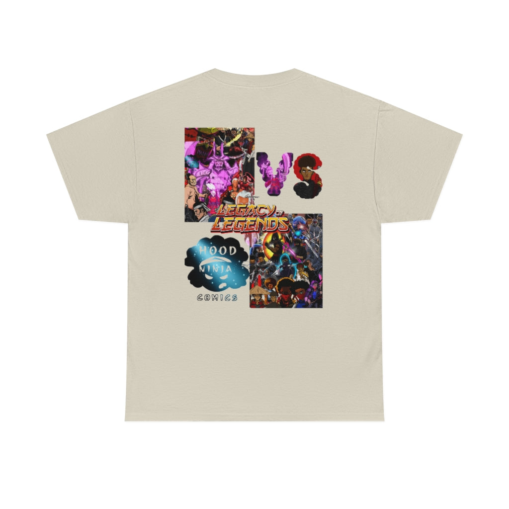 legacy of legends  Heavy Cotton Tee