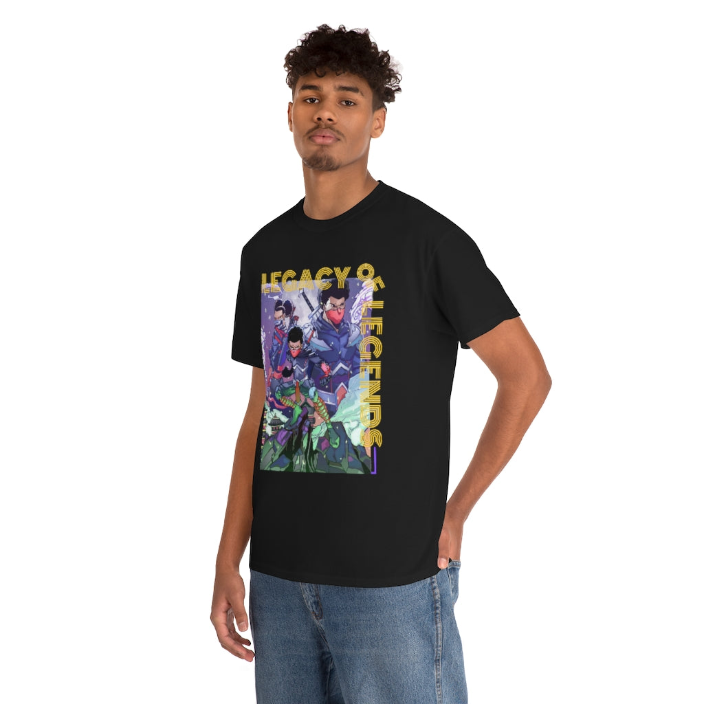 legacy of legends  Heavy Cotton Tee