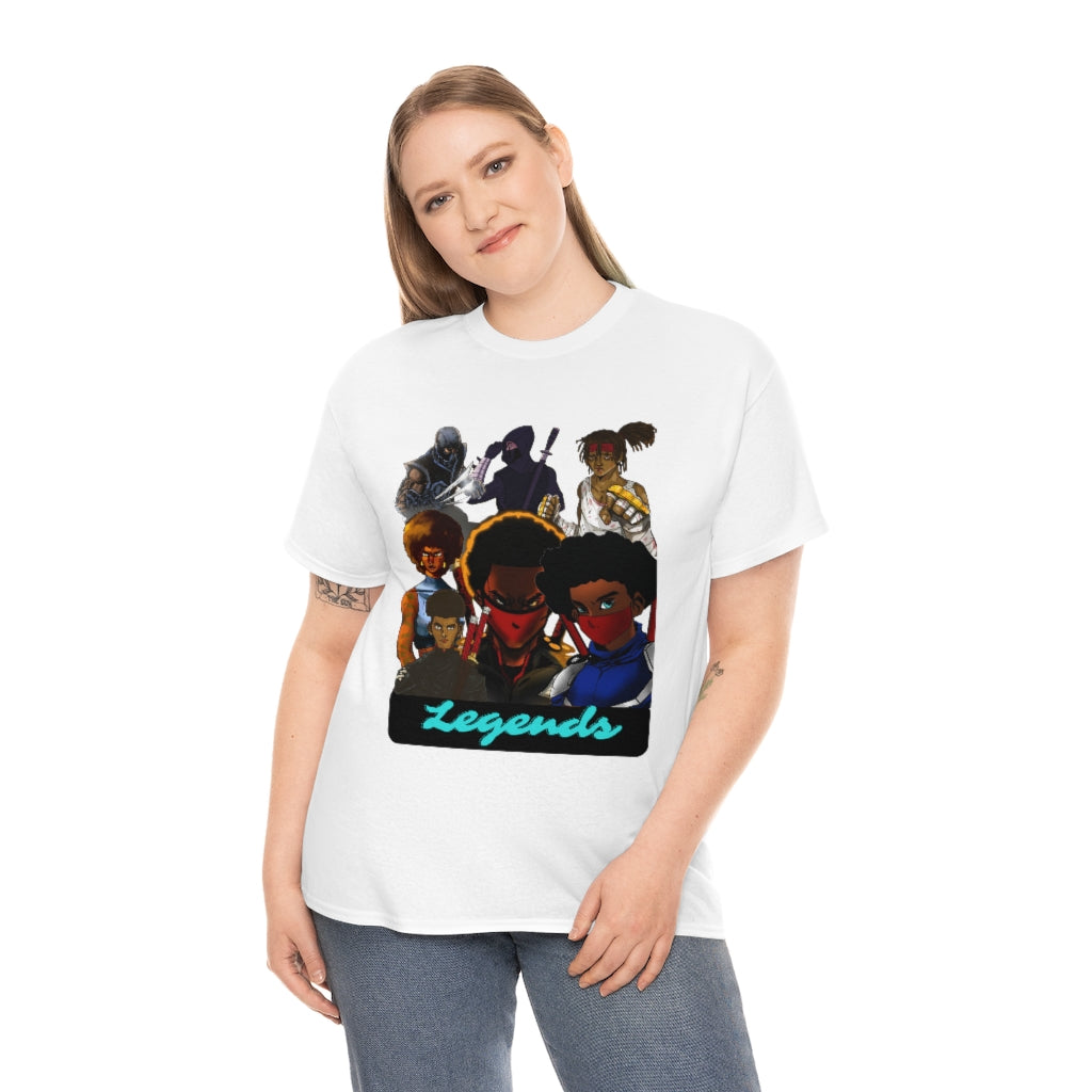 legacy of legends  Heavy Cotton Tee